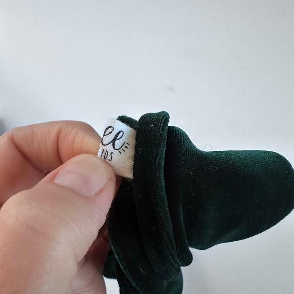 Eyee Kids Headband Bundle - Green Velvet & Floral - Picture 7 of 10